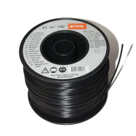 MAAIDRAAD (3.3mm/573m)(ROND/ZWART)